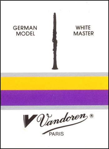 Vandoren B-Klarinette Blätter White Master - Deutsch